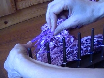 Funny and easy knitting.unusual knitting.spring and autumn scarf.zábavné pletení pro začátečníky
