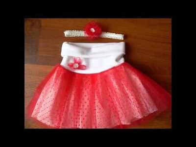 How to make nice tulle skirt.baby skirt.sewing of skirt for bigginers.jednoduchá sukně z tylu