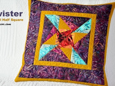 Patchwork Twister - Triangl Half Square