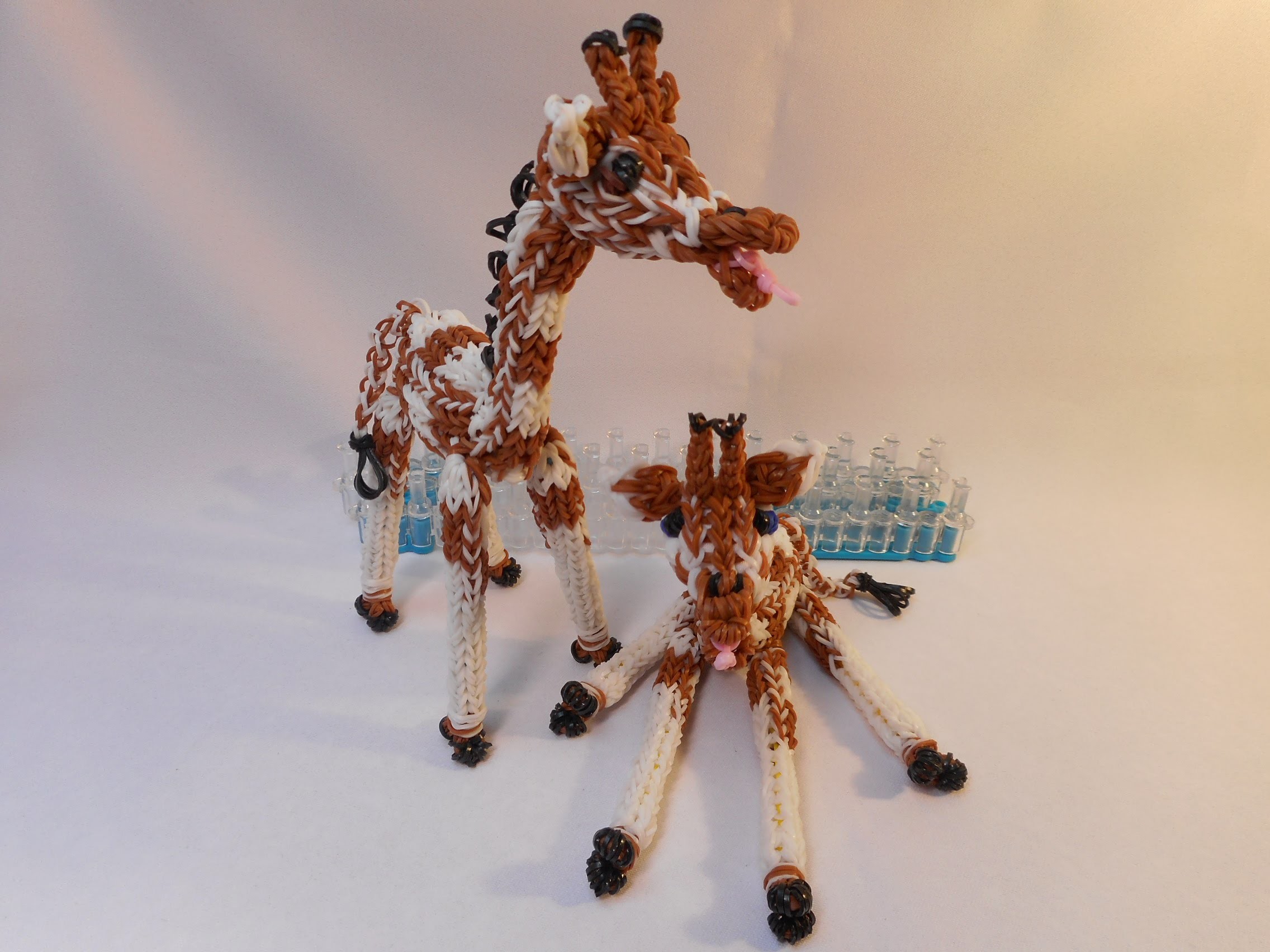 3D  Žirafa z gumiček