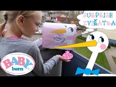 BABY born Surprise Zvířátka, Zapf Creation | Testování hraček | Máma v Německu