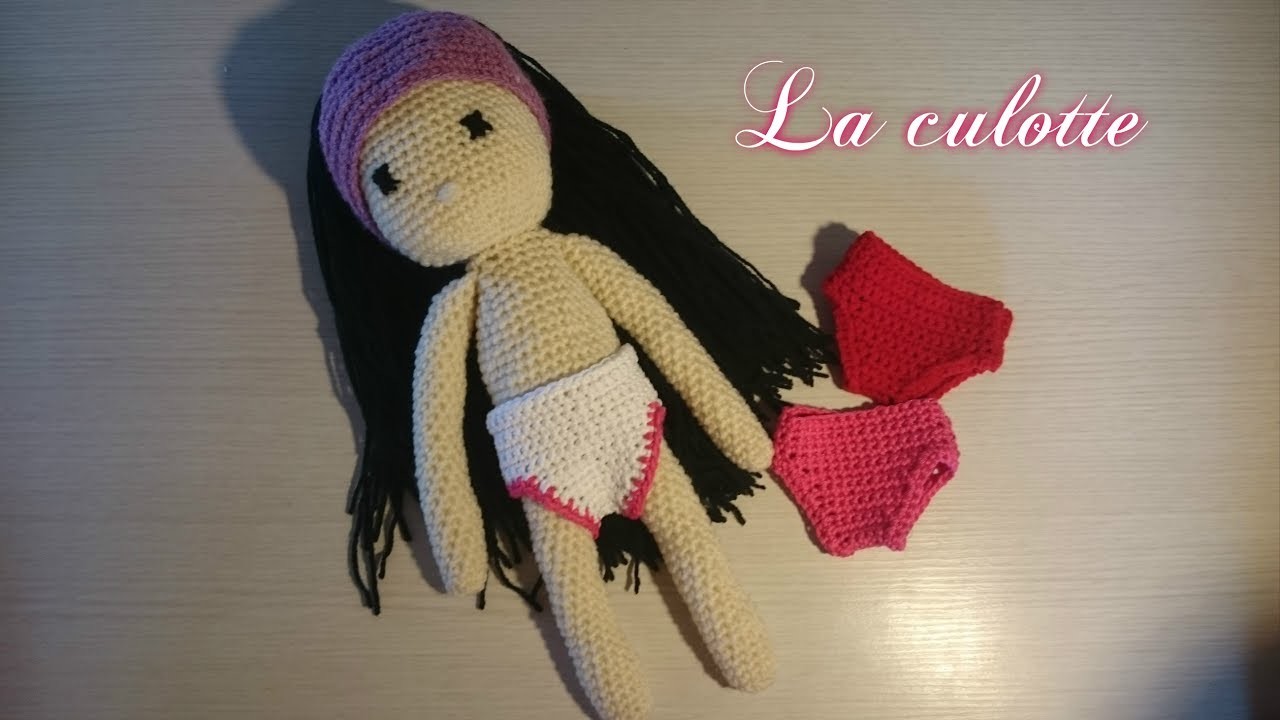 Tuto Crochet "N°: 2 La Culotte de ma poupée"