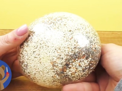 Antistresový míček FAIL - barevný písek v balonku - antistress ball
