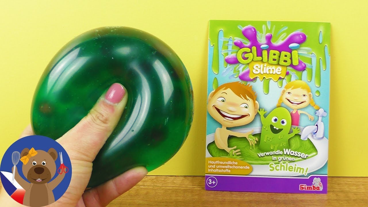 Glibbi Slime antistresový míček | VODNÍ PERLY & slizový míček | NOVÝ antistresový míček | FUN