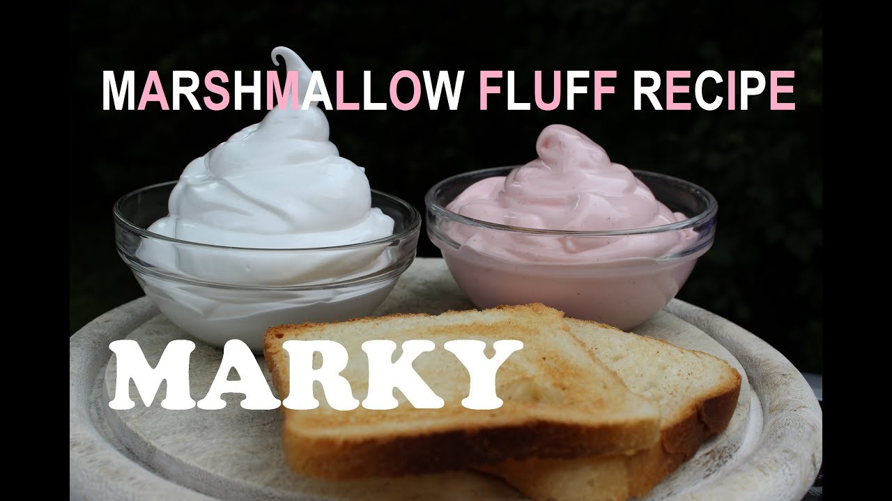 Jak si vyrobit domácí marshmallow fluff. Homemade Marshmallow Fluff Recipe [Marky]
