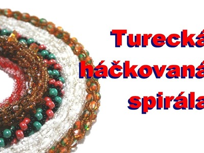 Turecká háčkovaná spirála. Turkish crochet rope