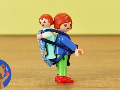 Playmobil - Julián nosí Emu | Baby nosítko pro rodiče a sourozence - DIY