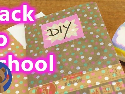Back to school DIY idea | Jak si hezky polepit sešit do školy | DIY Kids Idea