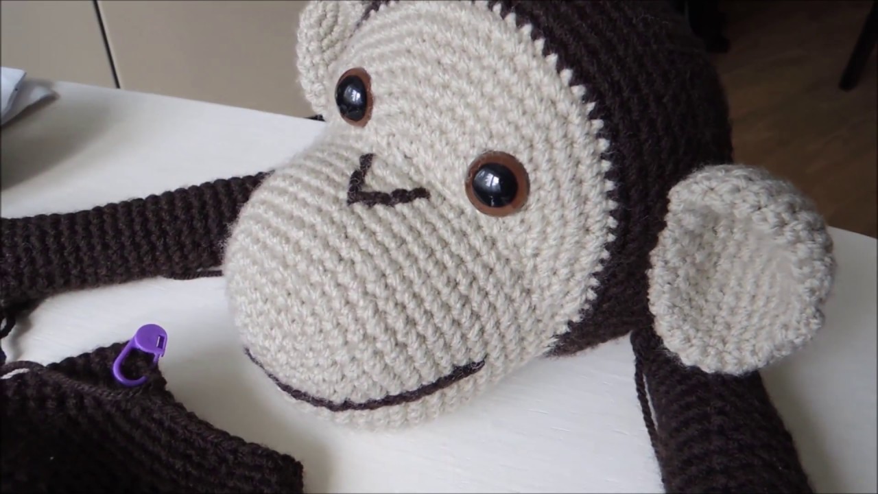 Háčkování Opice How to Crochet monkey toy DIY