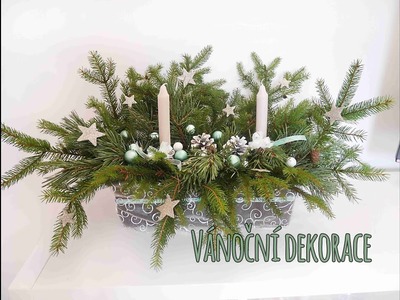 Vánoční dekorace z větví. diy christmas decoration