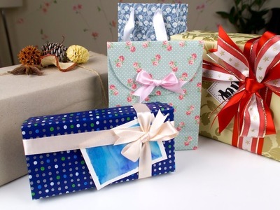 7 tipů, jak originálně zabalit dárky | Vánoční spesiál | DIY