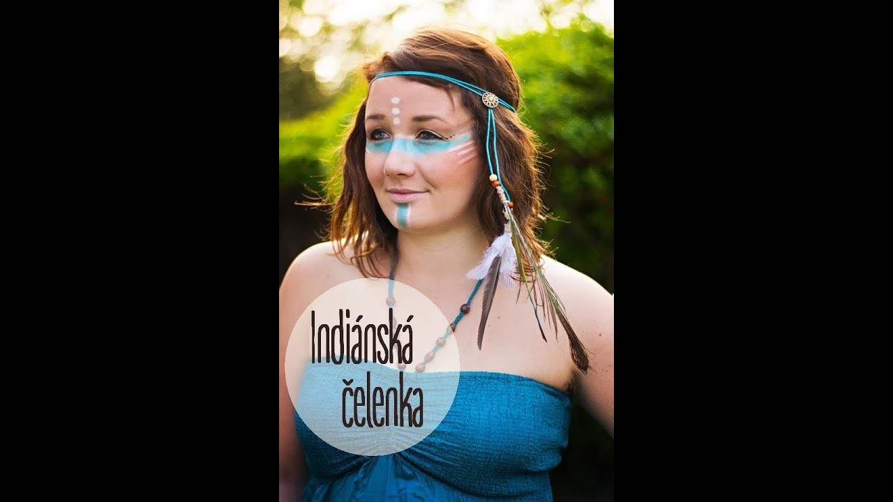 Jednoduchá indiánská čelenka. diy easy indian headband