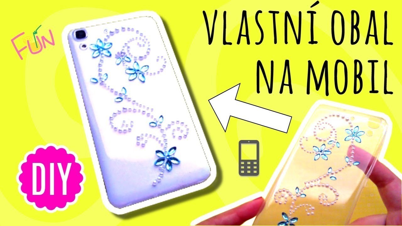 Jak si vyrobit obal na mobil - ❀ by www.vavavushop.cz