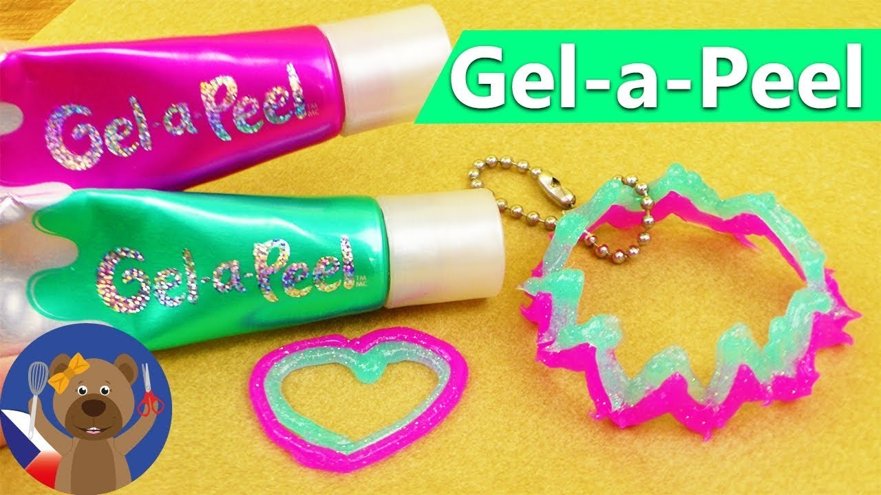 Gel-a-Peel DIY přívěšek na klíče | Test Video | Gel-a-Peel na různých materiálech
