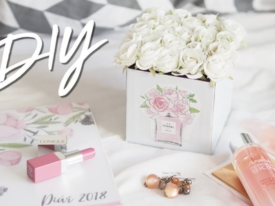DIY | květinová krabička | BLUEBERRY PINK