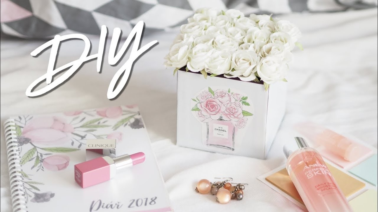 DIY | květinová krabička | BLUEBERRY PINK