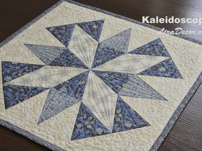 Patchwork Kaleidoscope - Tutorial Lizadecor.com Kaleidoskop