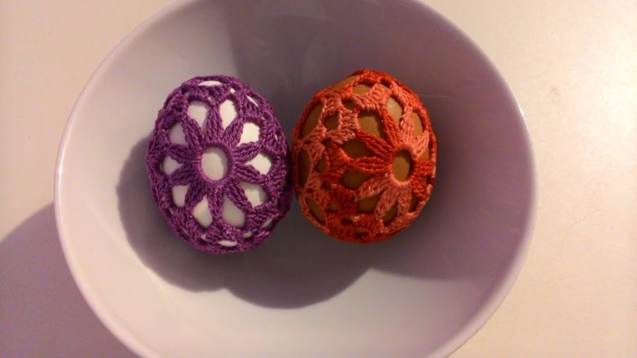 Háčkované velikonoční vajíčko - 2 (crochet egg)