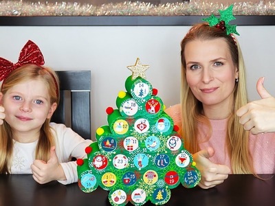 ⭐ DIY Advent Calendar from toilet paper ???? Christmas Tree