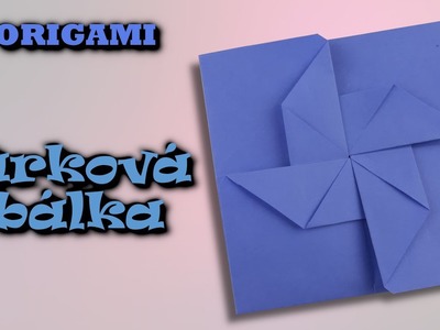 Origami Dárková Obálka na peníze nebo na poukazy - jak vyrobit dárkovou obálku z papíru