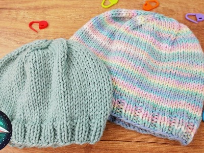 Pletené čepice pro miminka | Jednoduchý návod | Návod