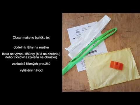 Šijeme roušky - návod na jednoduchou neskládanou roušku