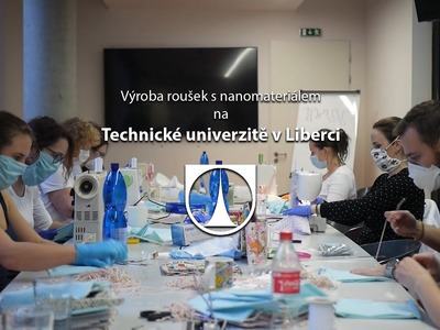 Nano roušky na Technické univerzitě v Liberci