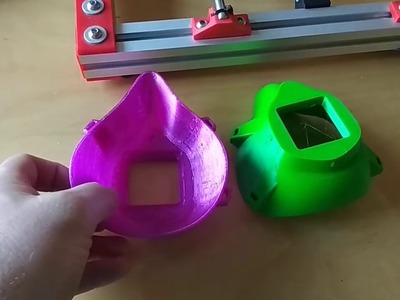 Tisk roušky na 3D tiskárně III. - tělo masky