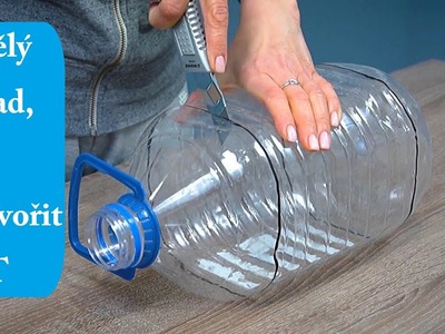 Jak změnit plastovou lahev v něco nového!| Perfektní