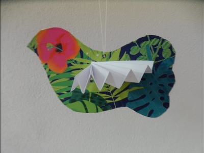 3D holubička - DEKORACE nejen velikonoční