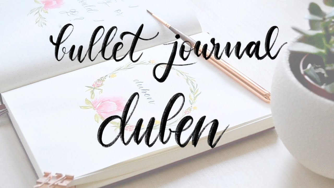 Bullet Journal česky: Duben 2020