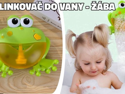 Bublinkovač do vany - žába