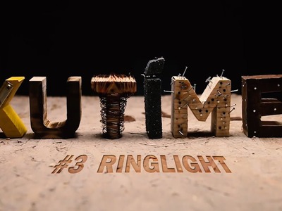 KUTÍME #3  - ringlight na fotoaparát
