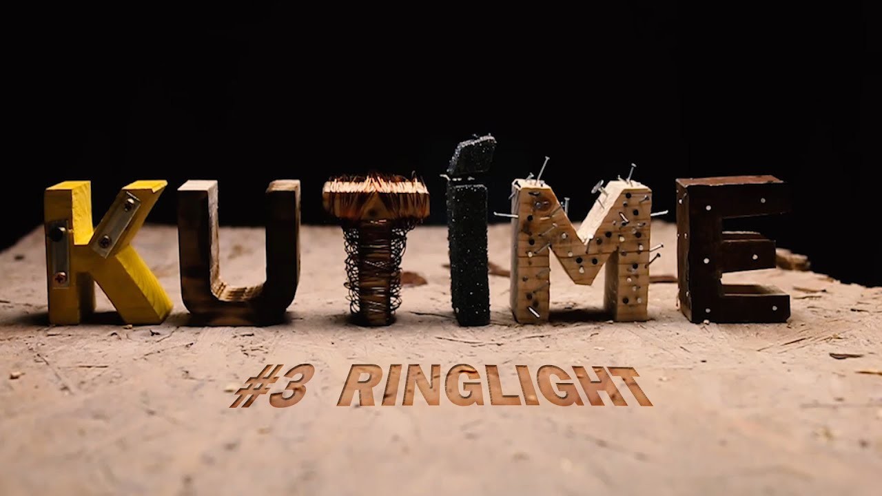 KUTÍME #3  - ringlight na fotoaparát