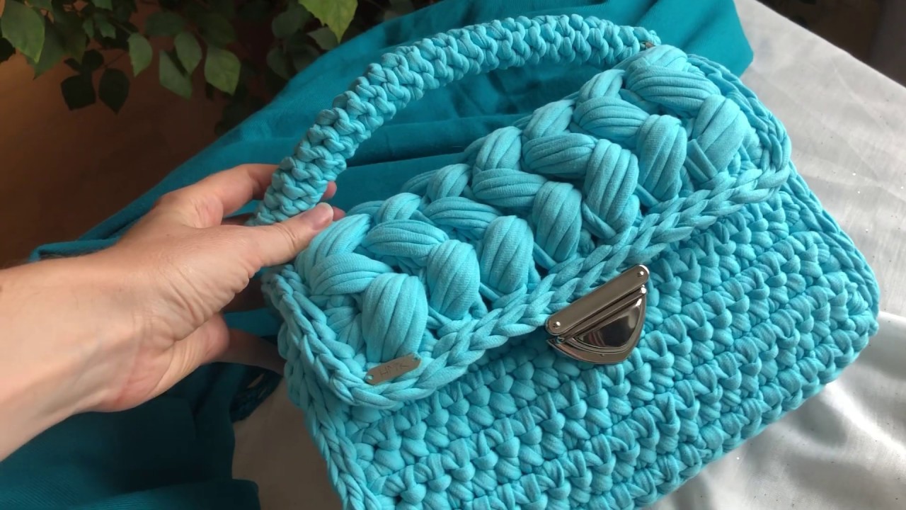 Elegantní háčkovaná kabelka Soňa větší. Elegant crochet handbag Sona bigger