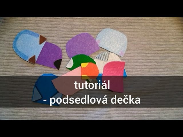 Tutoriál - podsedlová dečka. Ranch Kopýtko