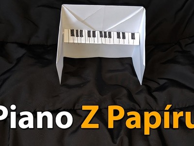 Jak Vyrobit Piano z Papíru - Origami Česky