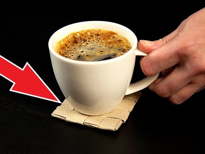 Recyklujte správně roli od toaletního papíru a v klidu si vypijte svou kávu!| Perfektní