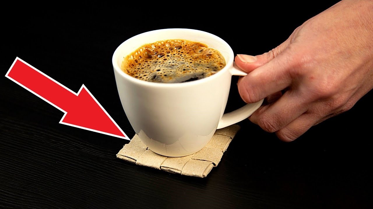 Recyklujte správně roli od toaletního papíru a v klidu si vypijte svou kávu!| Perfektní