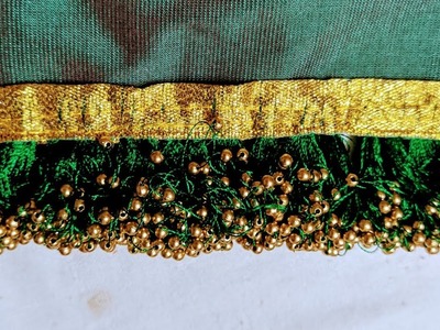 Saree kuchu # 78 !! Silk Thread With Beads Tassels Saree Kuchu !! Simple Easy Tassels !! Smart Art