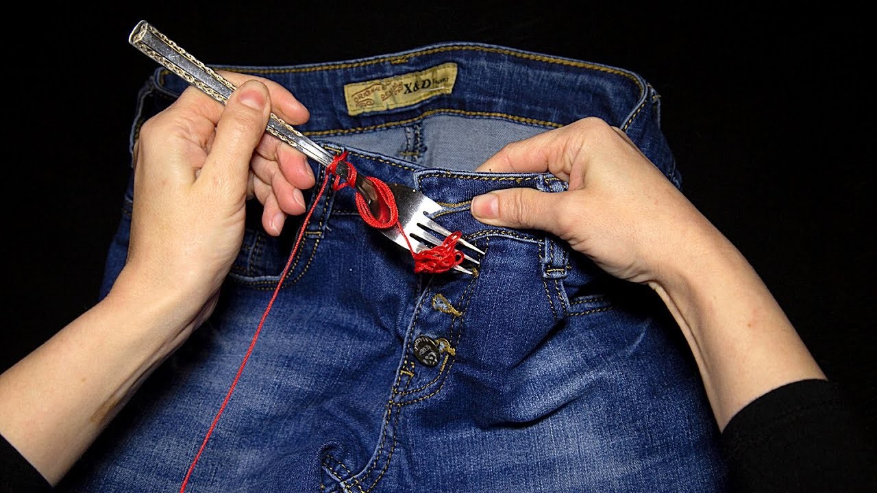8 triků na šití - opravte si doma své oblečení!| Perfektní