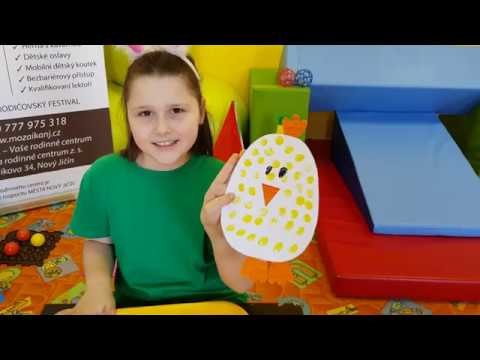 Velikonoční tvoření - kuřátko