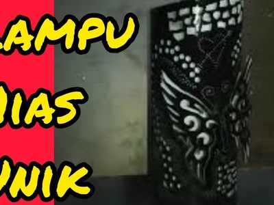 CARA MEMBUAT LAMPU HIAS YANG MUDAH DAN UNIK