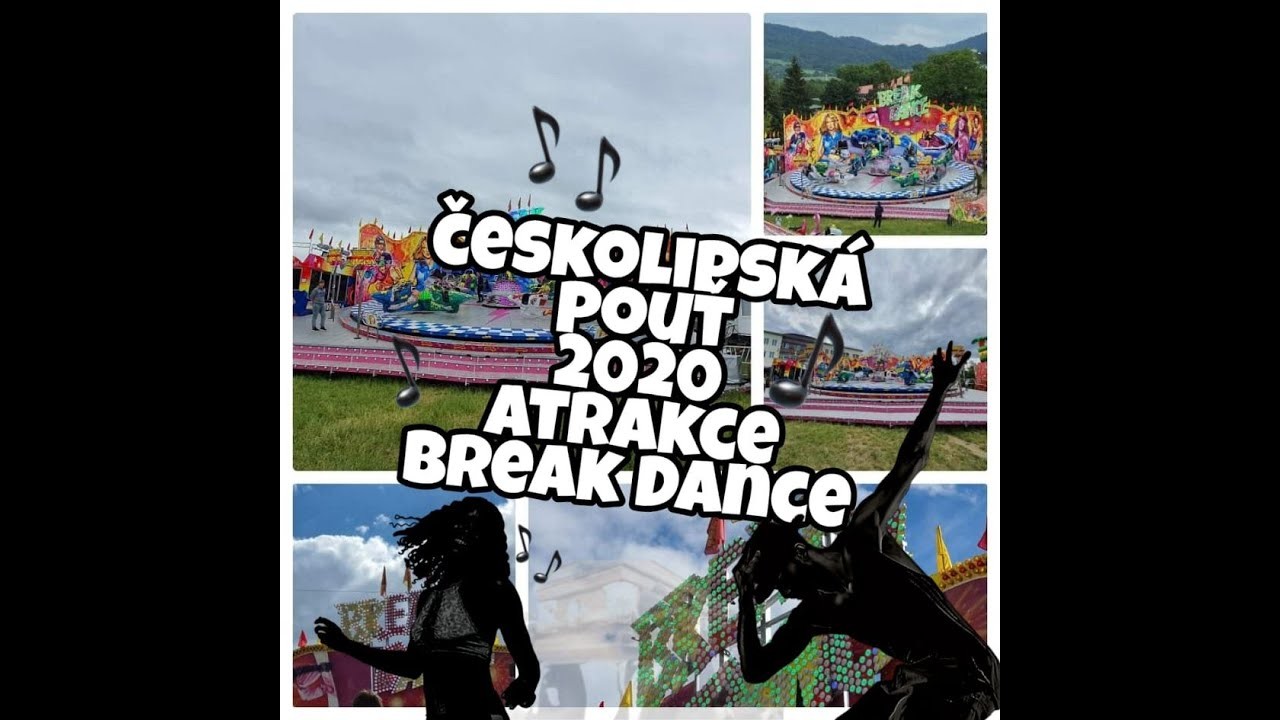 ČESKOLIPSKÁ POUŤ 2020 ATRAKCE BREAK DANCE ZA JÍZDY. ATTRACTION BREAK DANCE ON-RIDE