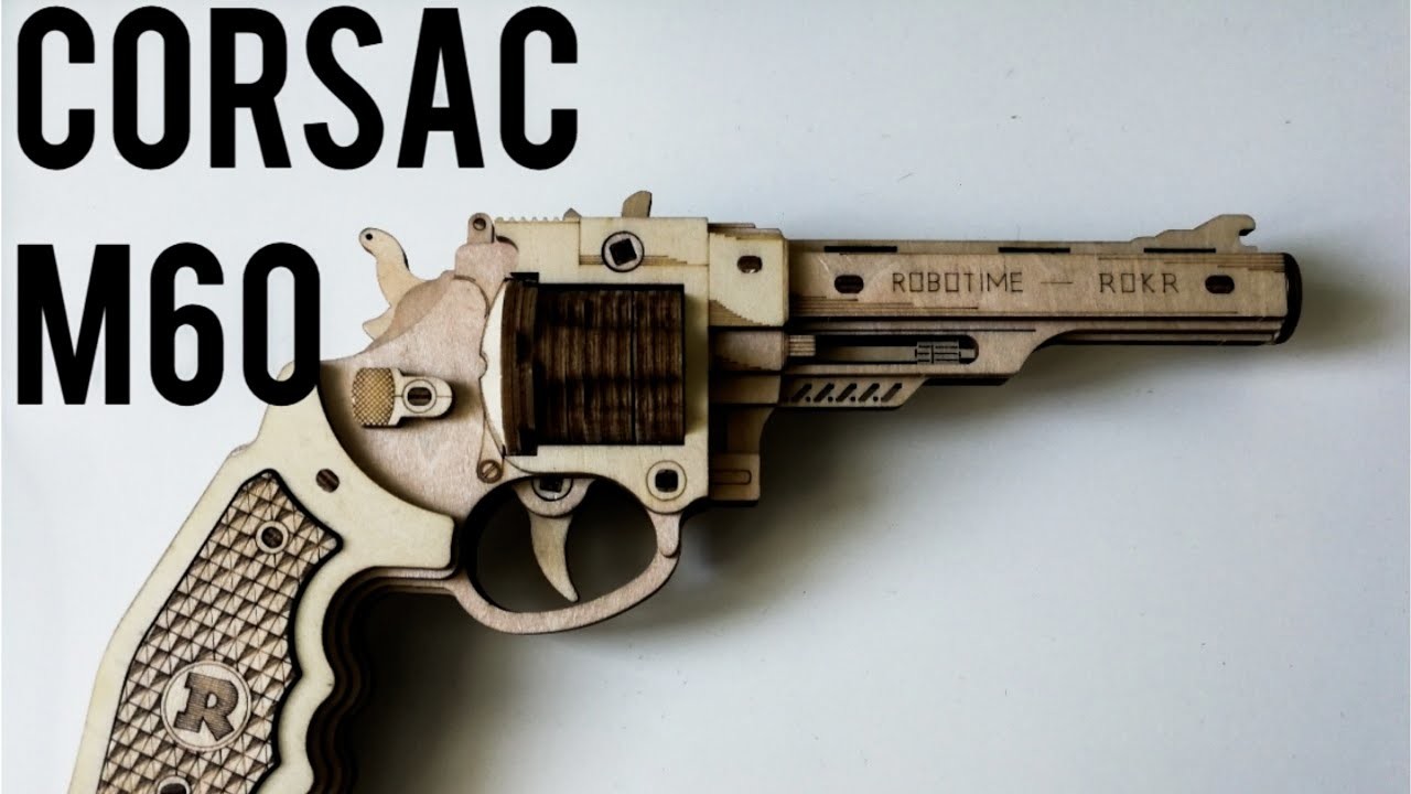 Skládám revolver ze dřeva (corsac M60)