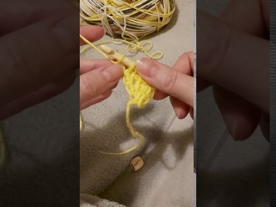 Jak háčkovat šátek od cípu - základní tuniský vzor