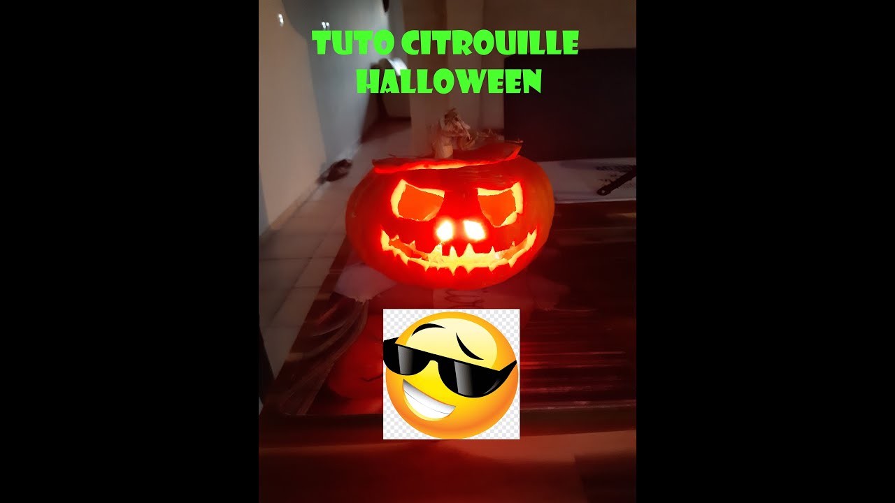 Tuto citrouille Halloween ( pumpkin crazy )