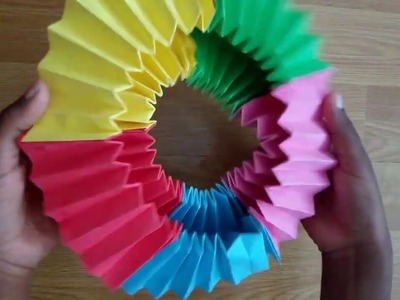 Duhová papírová hračka. jak vyrobit papírovou antistresovou hračku