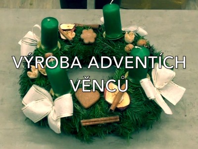 Jak si vyrobit ADVENTNÍ VĚNEC ????????