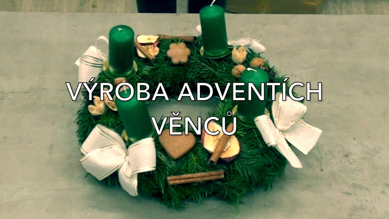 Jak si vyrobit ADVENTNÍ VĚNEC ????????